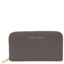 Venere Эксклюзивный кожаный бумажник для женщин Серый TL142085
