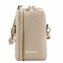 TL Bag Mini Soft Quilted Leather Cross bag Beige TL142169