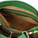 TL Bag Soft Quilted Leather Handbag Green TL142132