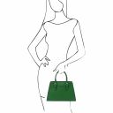 TL Bag Leather Handbag Green TL142147
