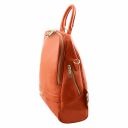 TL Bag Sac à dos Pour Femme en Cuir Souple Orange TL141376