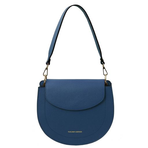 TL Bag Leather Shoulder bag Dark Blue TL142100
