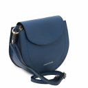 Tiche Leather Shoulder bag Dark Blue TL142100