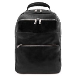 Melbourne Zaino Porta Computer in Pelle Nero TL142205