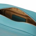 TL Bag Schultertasche aus Leder Turquoise TL142192