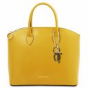 TL KeyLuck Shopping Tasche aus Leder Gelb TL142212