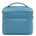 Mary Soft Leather Toilet bag Light Blue TL142206
