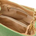 TL Bag Beuteltasche mit Stroheffekt Grün TL142208