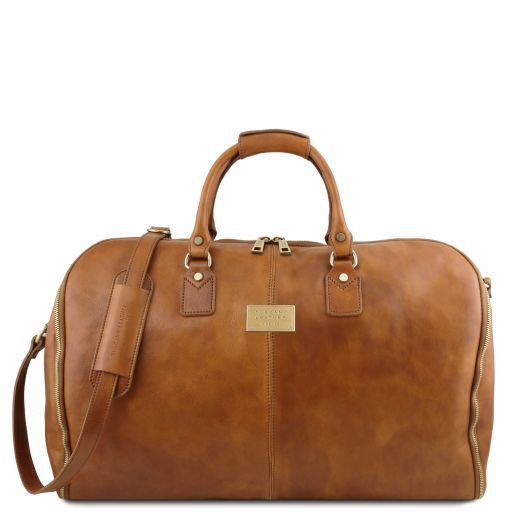 Antigua Travel Leather Duffle/Garment bag Natural TL141538