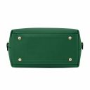 Arianna Borsa Secchiello da Donna in Pelle Saffiano con Pochette Interna Verde TL141613