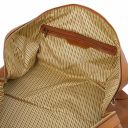 Colombo Leather Travel Duffle bag and Leather Toilet bag Natural TL142235