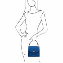 TL Bag Mini sac en Cuir Bleu TL142203