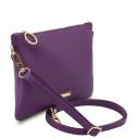 TL Bag Bolso Noche en Piel Suave Violeta TL142029