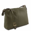 TL Bag Sac Bandoulière en Cuir Souple Vert Forêt TL141720