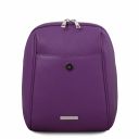 TL Bag Sac à dos en Cuir Souple Violet TL141905