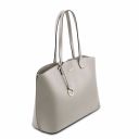 TL Bag Leather Shopping bag Light grey TL141828