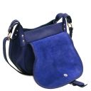 TL Bag Soft Leather Shoulder bag Dark Blue TL142202