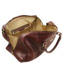 Marco Polo Travel Leather Duffle bag and Leather Toiletry bag Brown TL142248