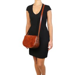 Isabella Lady Leather bag Red TL9031