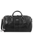 Lisbona Travel Leather Duffle bag - Large Size Черный TL40121