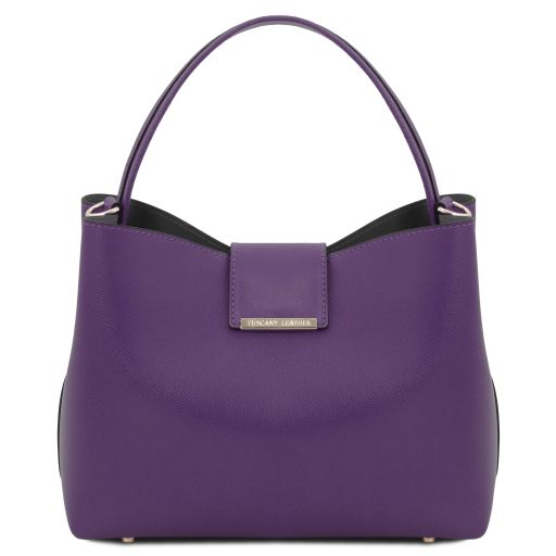 Clio Leather Secchiello bag Фиолетовый TL141690