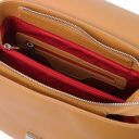 Silene Borsa a Mano in Pelle Convertibile a Zaino Cognac TL142152