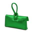 TL Bag Clutch aus Metallic-Leder Grün TL141993