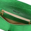 TL Bag Metallic Leather Clutch Зеленый TL141993