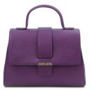 TL Bag Leather Handbag Purple TL142156