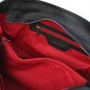 TL Bag Shopping Tasche aus Weichem Leder Schwarz TL142230