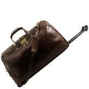 Deluxe Leather Travel set Dark Brown TL142266
