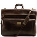 Deluxe Leather Travel set Dark Brown TL142266