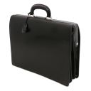 Canova Mallette Medicale en Cuir avc 3 Compartiments Noir TL141186