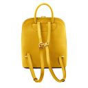 TL Bag Mochila Para Mujer en Piel Saffiano Amarillo TL141631