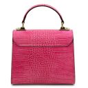 Atena Bolso Noche en Piel Efecto Coco Fucsia TL142267