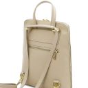 TL Bag Small Leather Backpack for Women Beige TL142092