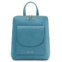 TL Bag Small Leather Backpack for Women Голубой TL142092