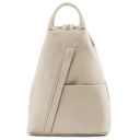 Shanghai Mochila en Piel Suave Beige TL141881