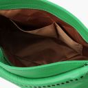 TL Bag Borsa a Spalla in Pelle Morbida Verde TL142087