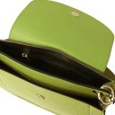 Tiche Borsa a Spalla in Pelle Verde TL142100