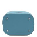 TL Bag Borsa Secchiello in Pelle Azzurro TL142146