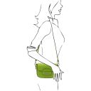 TL Bag Leather Shoulder bag Green TL142249