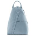 Shanghai Leather Backpack Светло-голубой TL141881