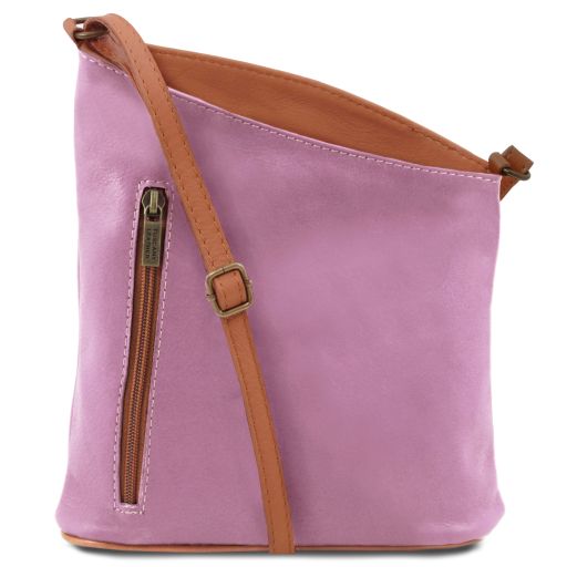 TL Bag Mini Soft Leather Unisex Cross bag Lilac TL141111