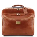 Varsavia Leather Pilot Case With two Wheels Мед FC14187