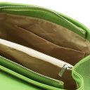 Silene Leather Convertible Backpack Handbag Green TL142152