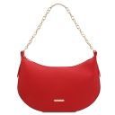 Laura Leather Shoulder bag Coral TL142227