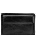 Denis Exclusive Leather Handy Wrist bag for men Black TL141445