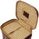 Eliot Beauty Case in Pelle Rosso TL140482