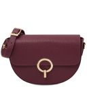 Astrea Sac Bandoulière en Cuir Bordeaux TL142284
